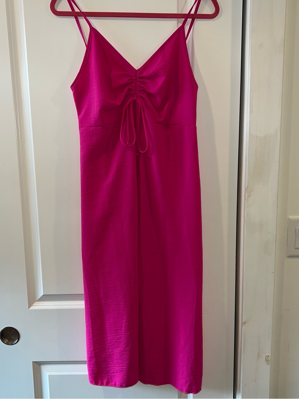 Fuchsia Midi Dress